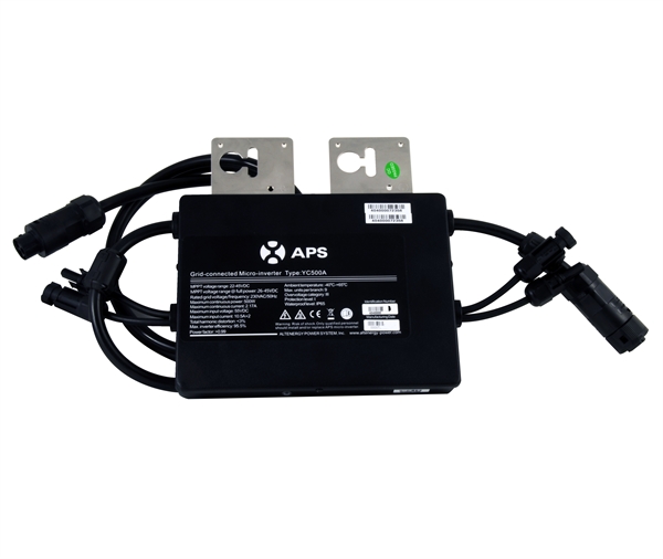 500W single-phase microinverter | YC500 | 230VAC | Autoconsumption | APS