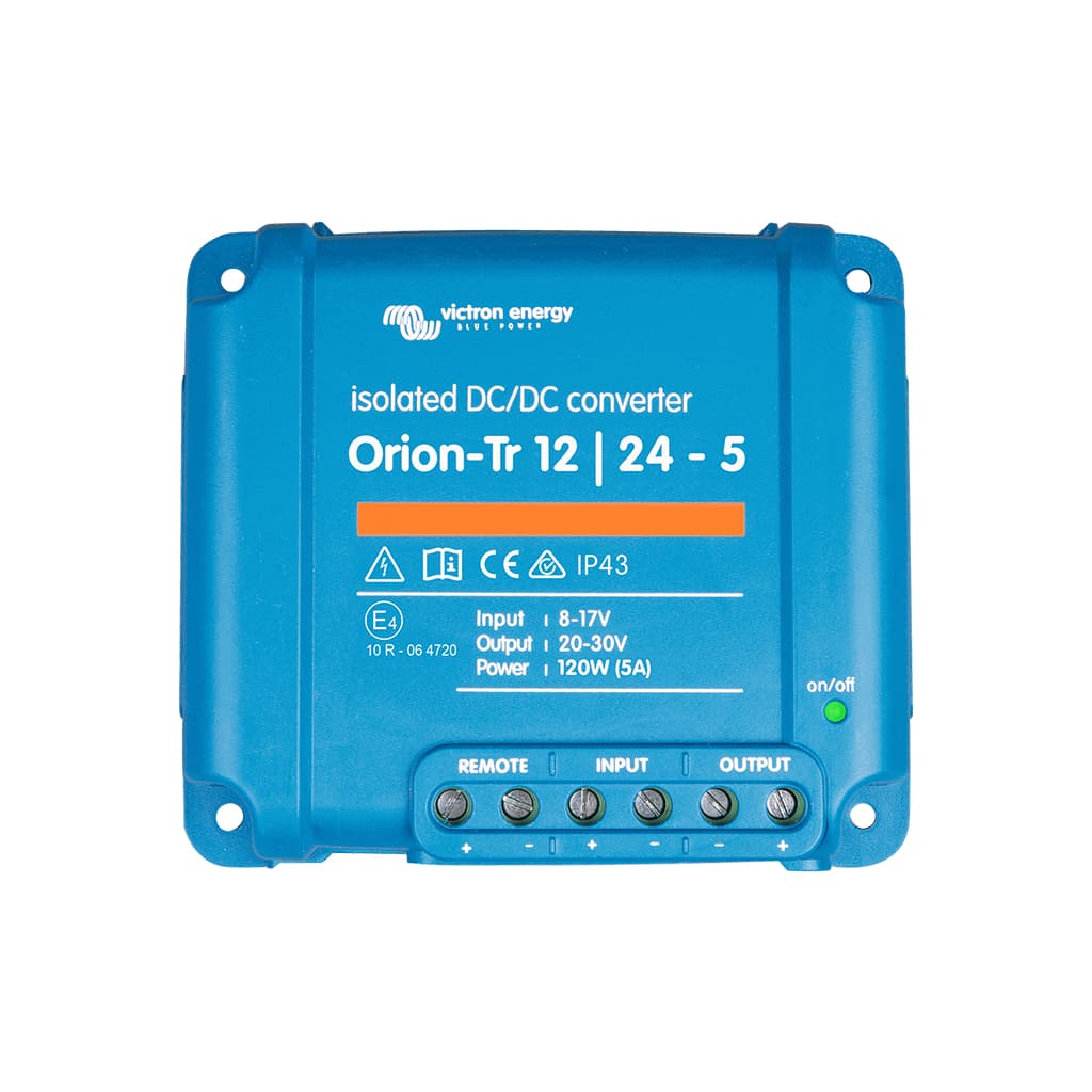 [OCA-ORI122410110-VG] Orion-Tr 12/24-5A (120W) Isolated DC-DC converter - VICTRON ENERGY (Very Good)