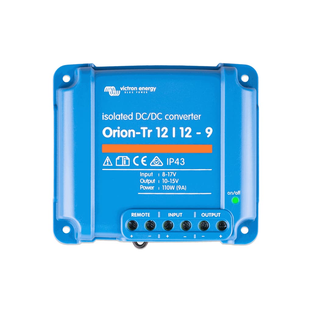 [OCA-ORI121210110R-GD] Orion-Tr 12/12-9A (110W) Isolated DC-DC converter Retail - VICTRON ENERGY (Bueno)