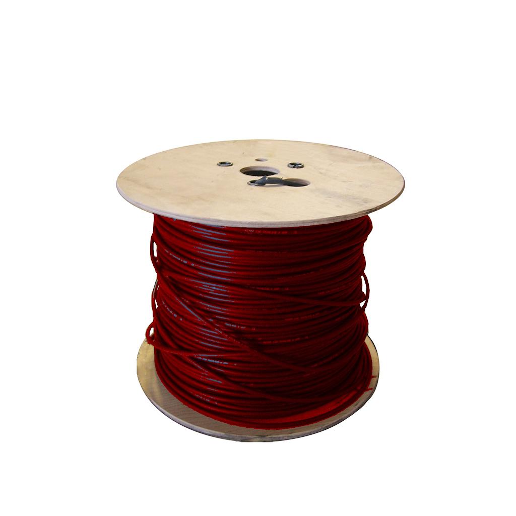 Solar cable on 500m 6mm coil -40/+120º+UV 0,6/1kV - red - ELECSUN