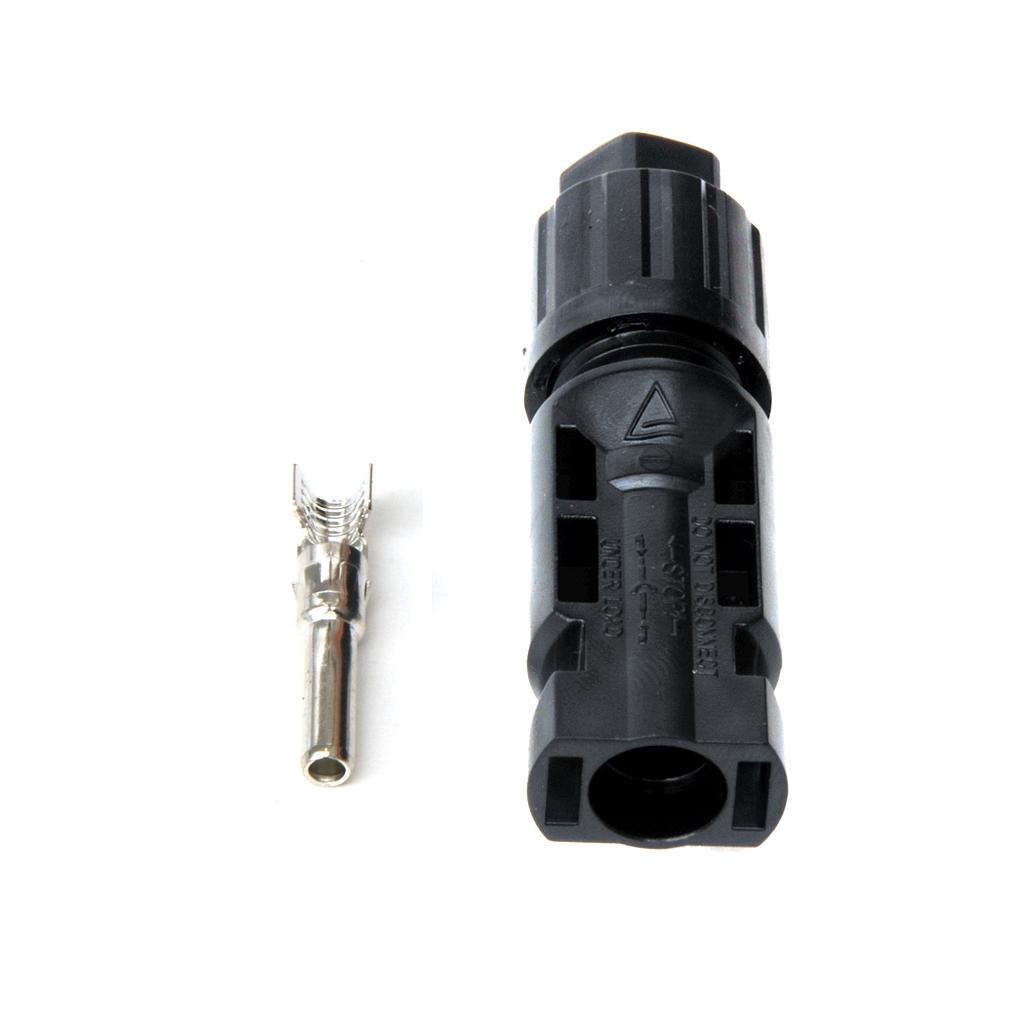ELECSUN | Conector FV macho | 10 unidades | Compatible MC4-EVO2 | 6mm | 1500V