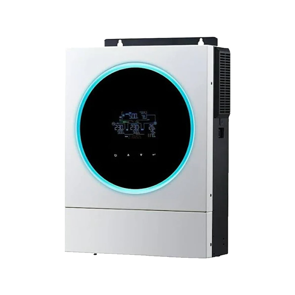 [OCA-92-931343-00G-AE] 48/5600 Voltronic Axpert VM IV 5600-48 Inversor cargador de aislada 5600-48 con regulador MPPT 120A y cargador AC de 100A all-in-one (Aceptable)