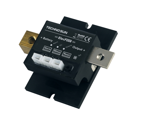 [ELE142] ElecFuse smart fuse up to 250A 12-24V + bracket - TECHNO SUN