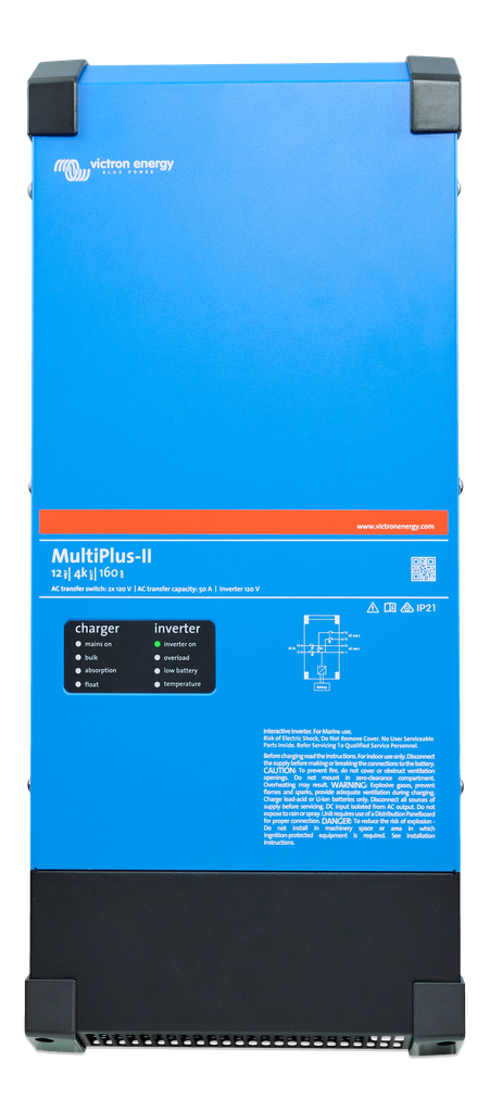 [PMP122405200] MultiPlus-II 12/4k/160-50 2x120V