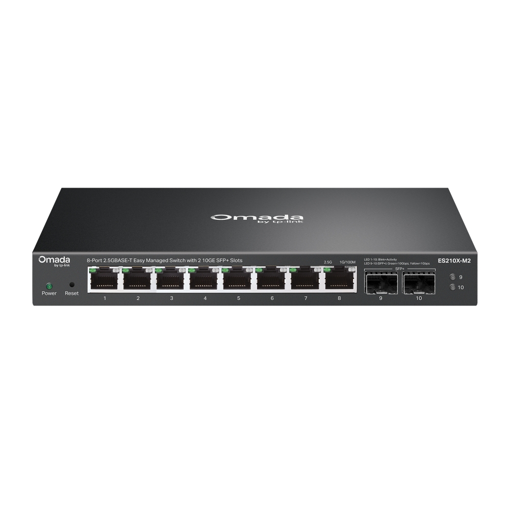 [ACC3287] TP-Link Omada ES210X-M2 8×2.5GbE 2×10G SFP+