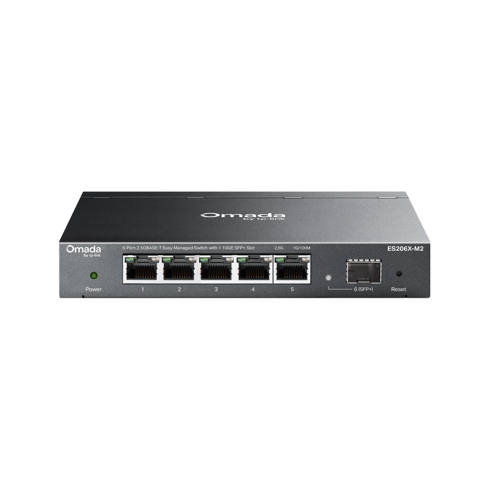 [ACC3288] TP-Link Omada ES206X-M2 5×2,5GbE 1×10G SFP+