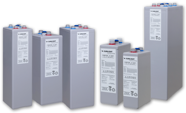 OPzV 1500-2v | 12 RES OPzV 2120 (C120) | GEL - SUNLIGHT