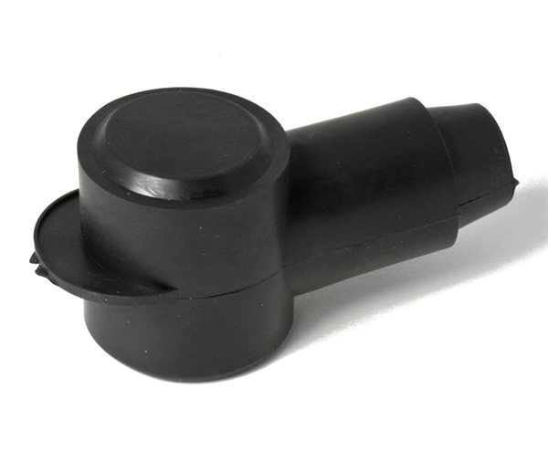 [ELE100] Vinyl cable protection head 95mm terminal nut M10 (negative) - TECHNO SUN