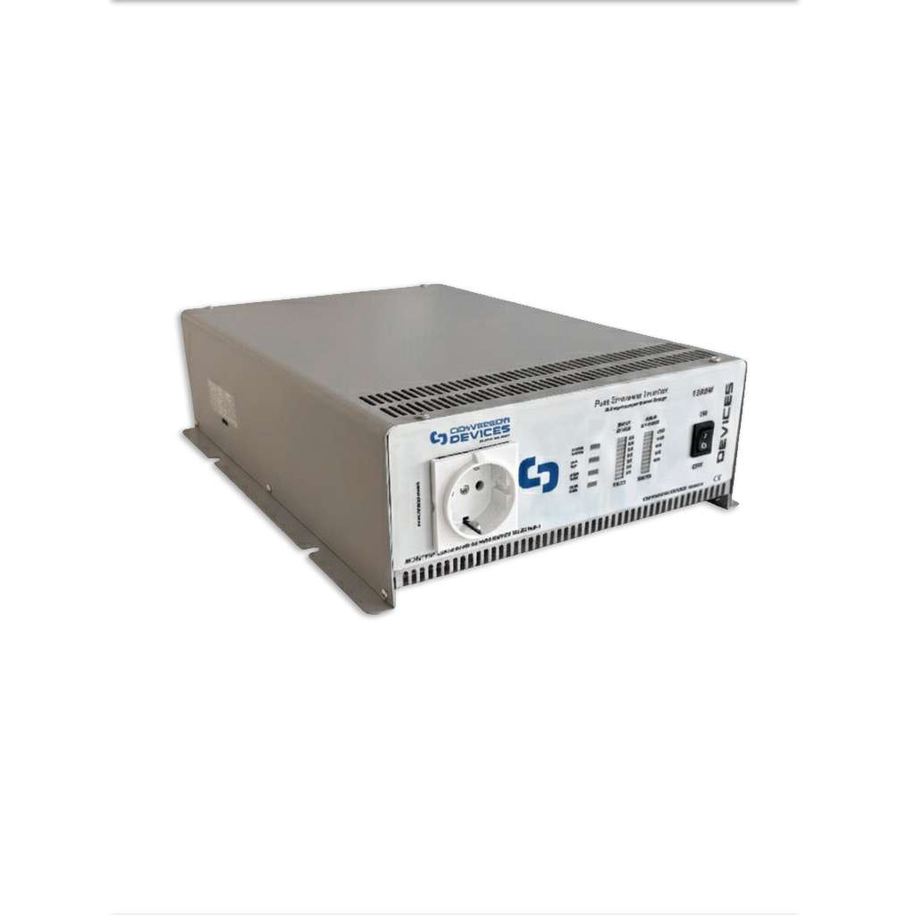 [REV020] Inversor senoidal automático 1500/24 con display CONVERSION DEVICES