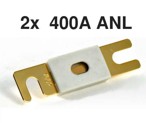 Pack de 2 unidades: Fusible ANL 400A de ELECSUN