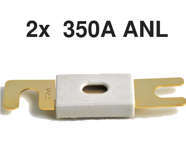 Pack de 2 unidades: Fusible ANL 350A de ELECSUN