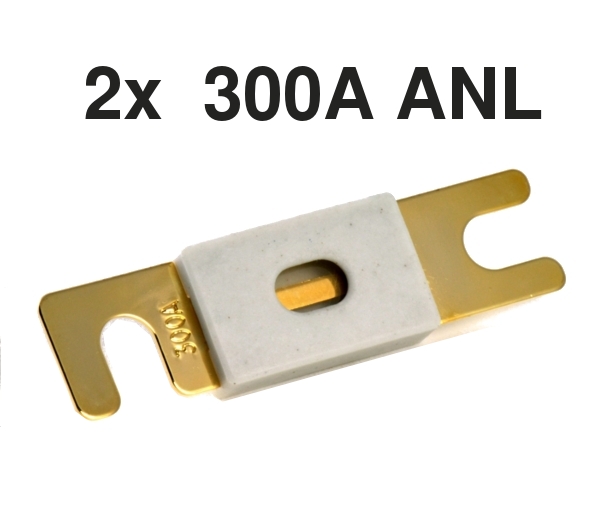 Pack de 2 unidades: Fusible ANL 300A de ELECSUN