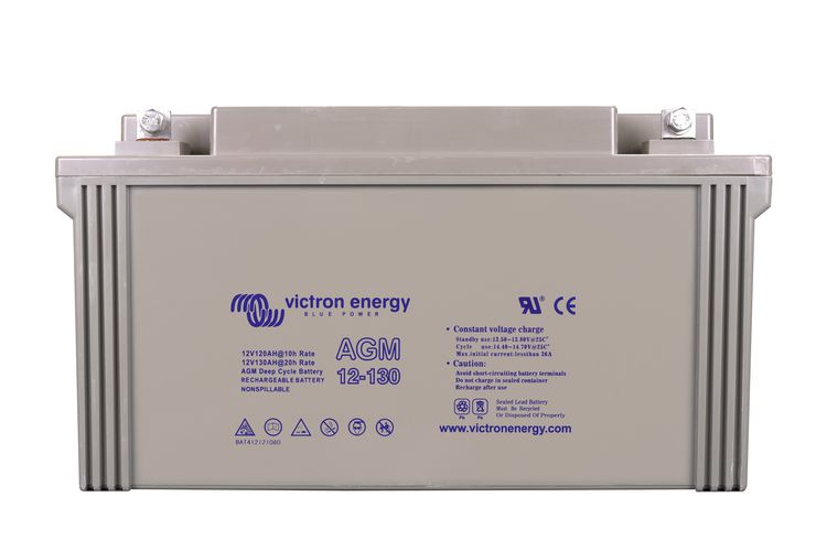 12V/130Ah AGM Deep Cycle Batt. (M8)*Available until stock 0*