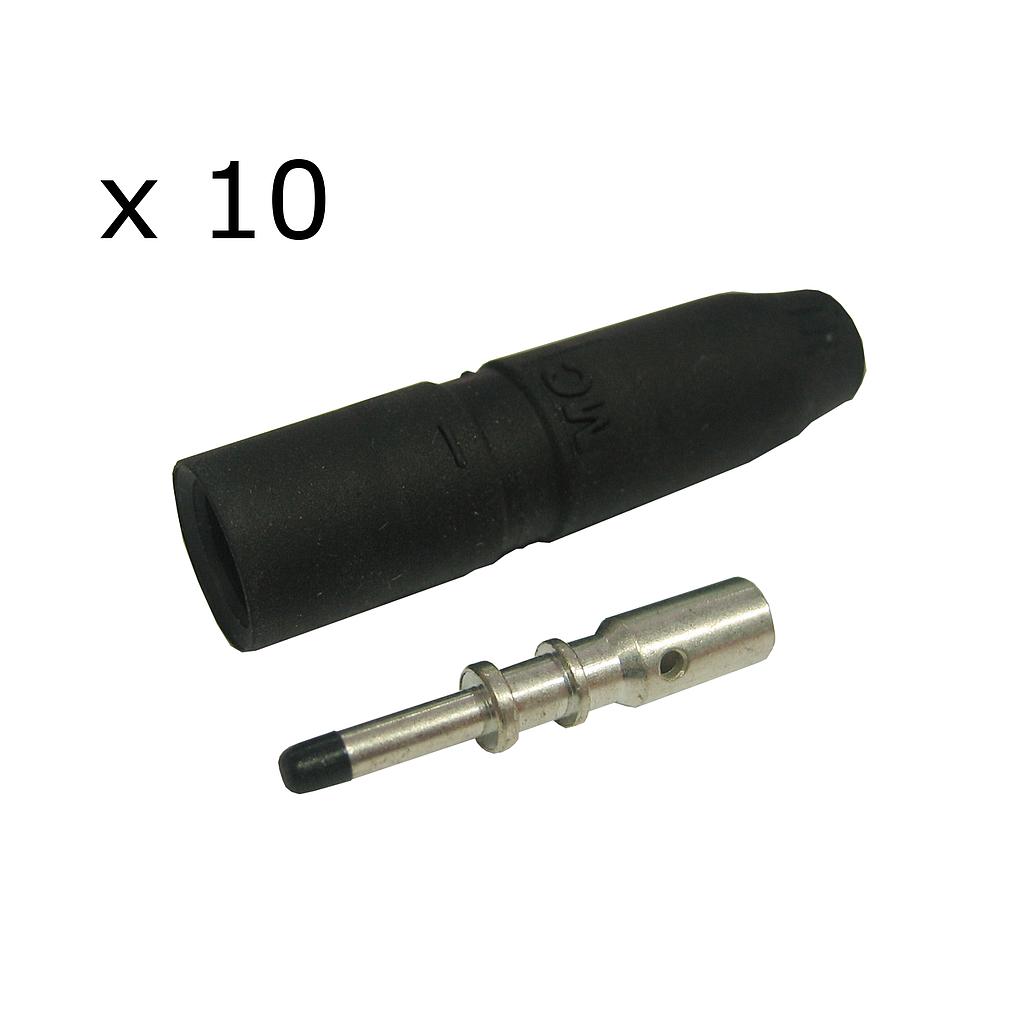[ELE208] Conector macho 6 mm MC 3 caja de 10 unidades - MULTICONTACT