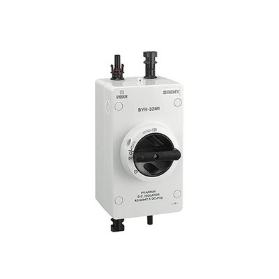 [ELE259] Desconectador CC IP67 32A 1000VDC | 2 polos conector MC4 - BENY