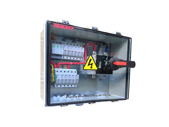 [ELE265] Combination box with protections | 6 strings | 15A fuses | 80A circuit breaker | 1.000V DC | BENY