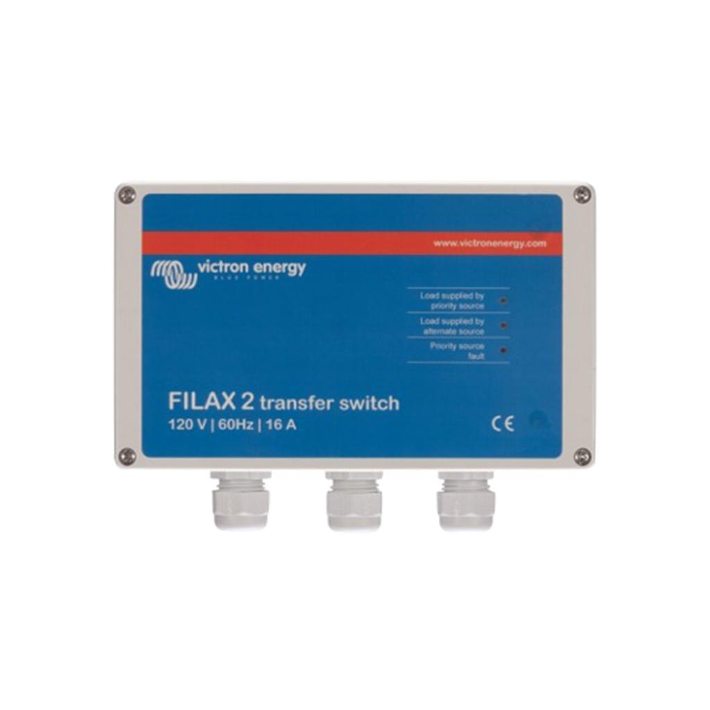 Filax 2 Transfer Switch CE 110V/50Hz-120V/60Hz - VICTRON ENERGY