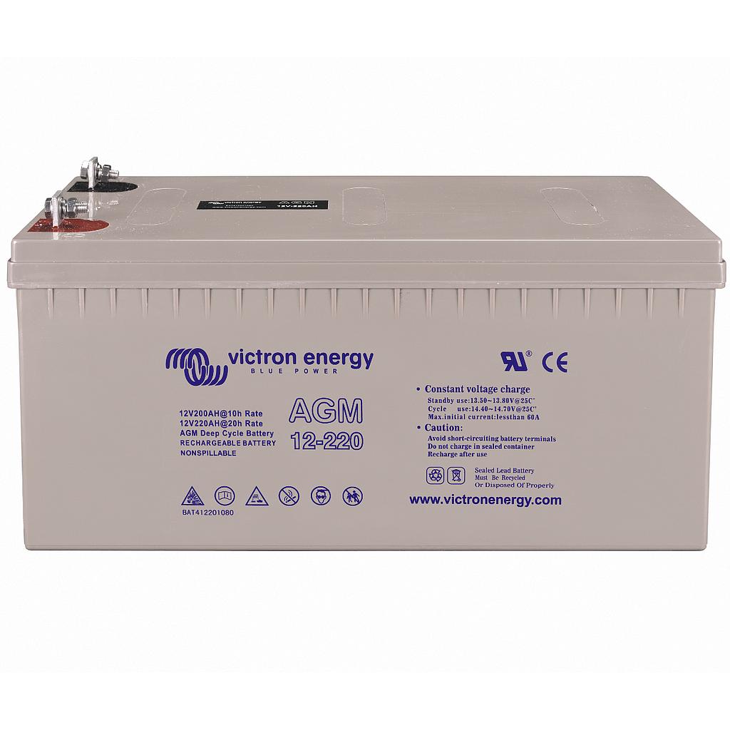 [BAT412201084] 12V/220Ah AGM Deep Cycle Batt.
