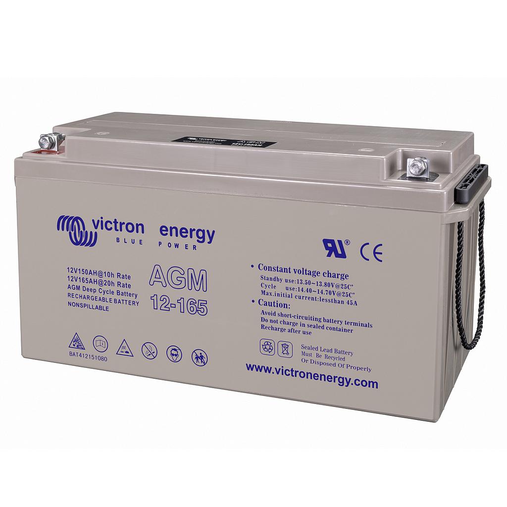 [BAT412151085] 12V/165Ah AGM Deep Cycle Batt. (M8)