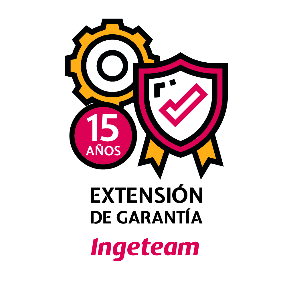 15 year warranty extension for Ingecon Sun 4.6-6kW - INGETEAM