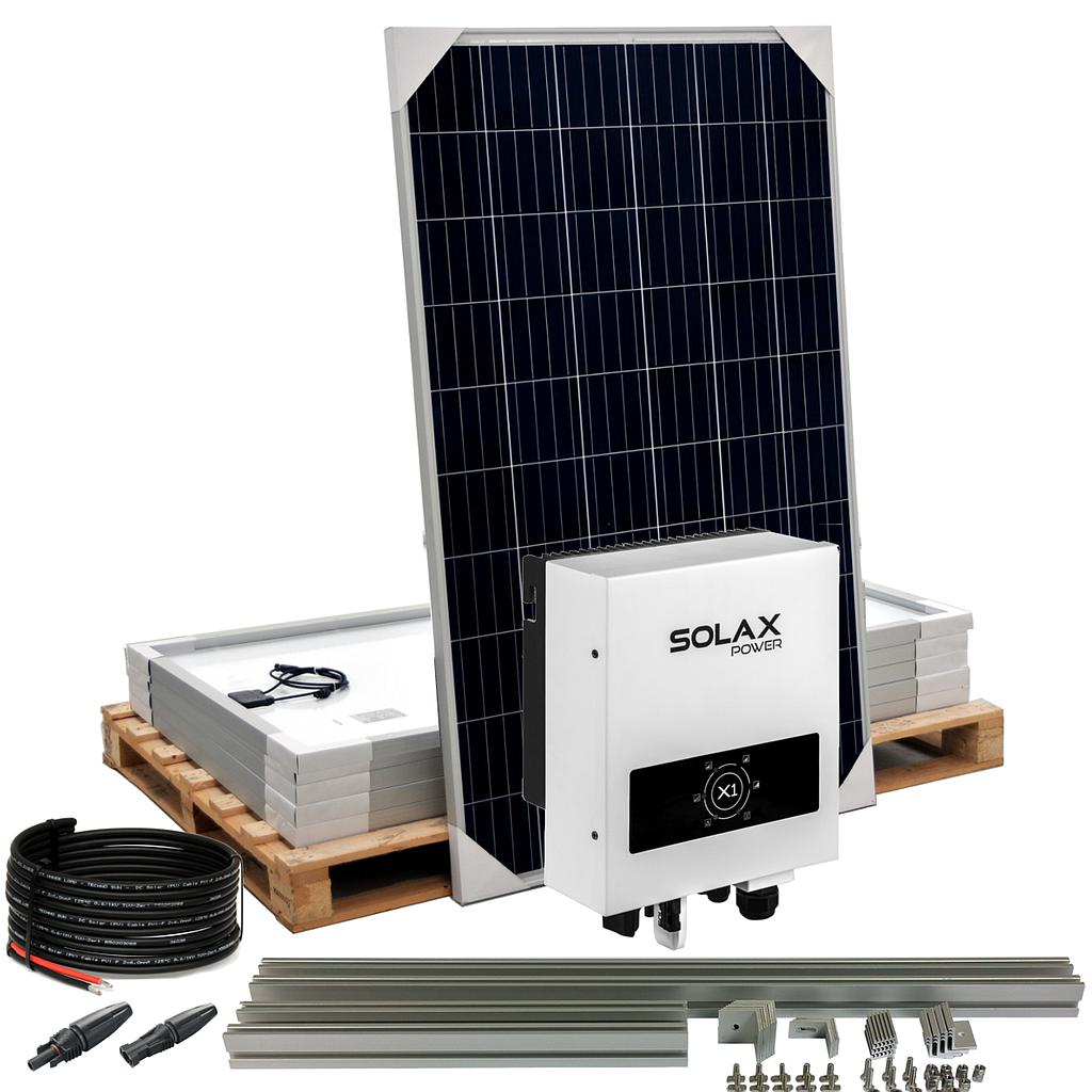 Kit autoconsumo SolarPack SCP06 1.1kW monofasico - SolaX