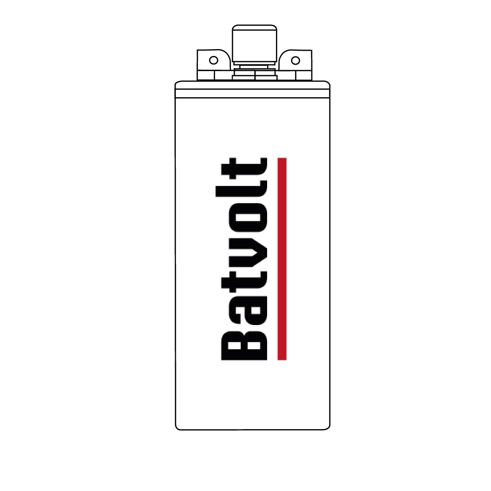 2V/1000Ah Elemento tracción 2V | 1000Ah C5 | 8 PzS 1000 | BATVOLT