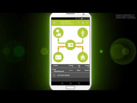 Tutoarial en inglés sobre la APP de KOSTAL Solar (English)